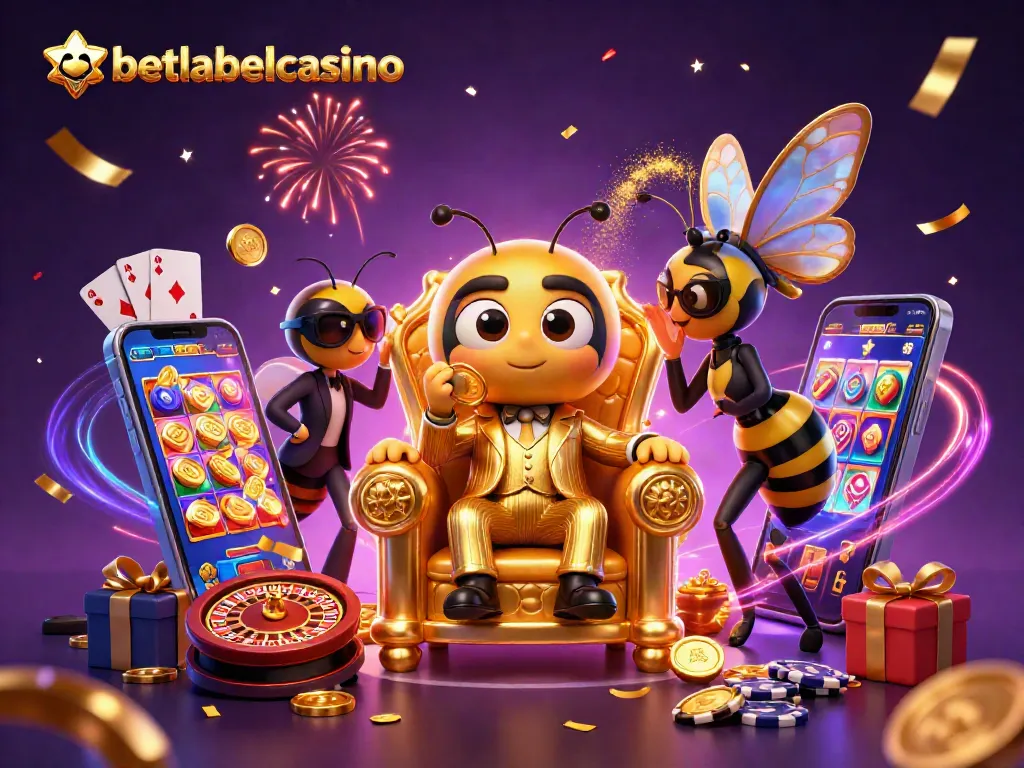 Experience gaming excitement at betlabelcasino with vibrant slot games and dynamic characters!
